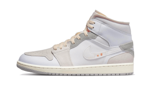 Pandabuy Air Jordan 1 Mid SE Craft Inside Out White Grey