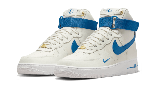 Pandabuy Air Force 1 High 40Th Anniversary White Blue