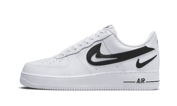 Pandabuy Air Force 1 Low '07 Fm Cut Out Swoosh White Black