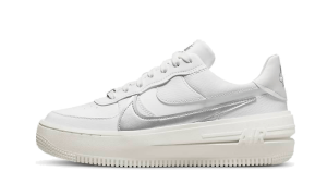 Pandabuy Air Force 1 Low Platform Summit White Metallic Silver