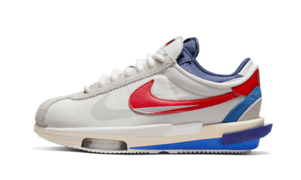 Pandabuy Cortez 4.0 Sacai White University Red Blue