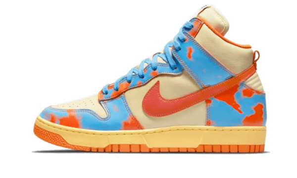 Pandabuy Dunk High 1985 Acid Wash Orange