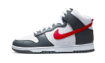 Pandabuy Dunk High Embossed Basketball Grey Red