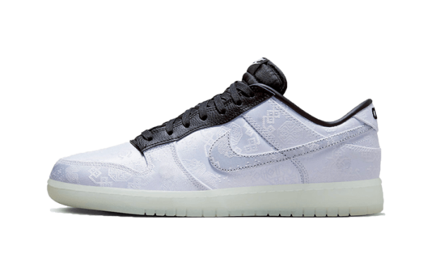 Pandabuy Dunk Low Clot Fragment White