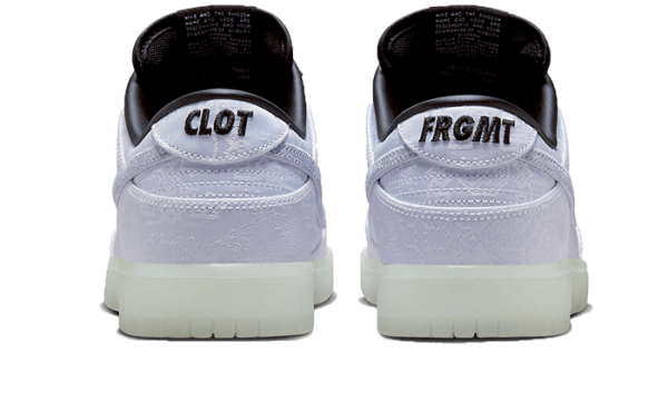 Pandabuy Dunk Low Clot Fragment White