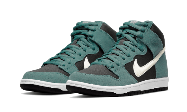 Pandabuy Nike Sb Dunk High Green Suede