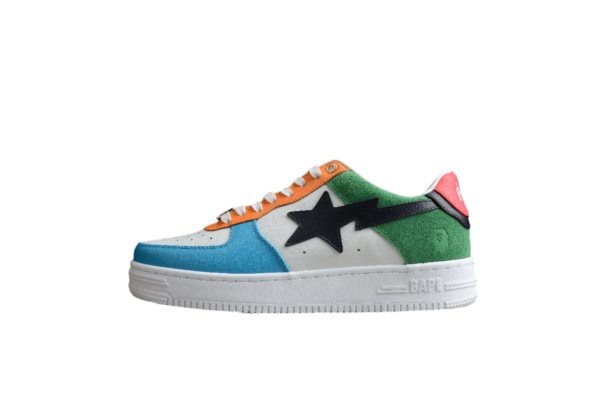 Bape Sta Multi-Color Edition Sneakers