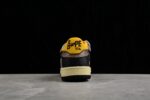 BAPE STA Low Top Sneakers in Black and Yellow