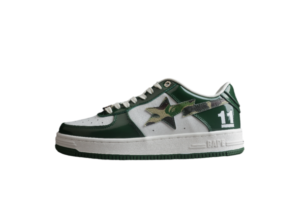 Bape Sta #11 Low Top Sneakers