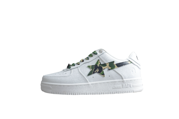 Bape Sta White Camo Edition Sneakers